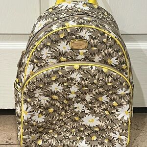 Floral Yellow and Brown Backpack
Michael Kors large backpack